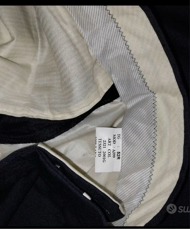 Abito completo come nuovo Lorenzo Grimaldi tg 52