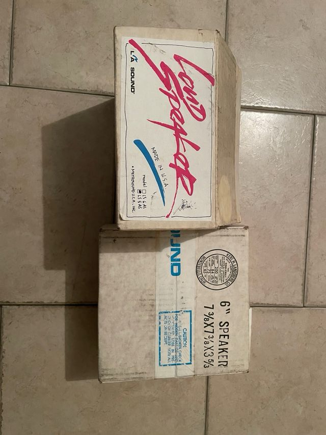 Altoparlanti La Sound Made in USA NUOVI