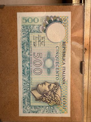 500 lire mercurio