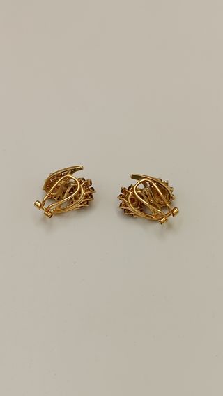 Pendientes de oro de 18kt.