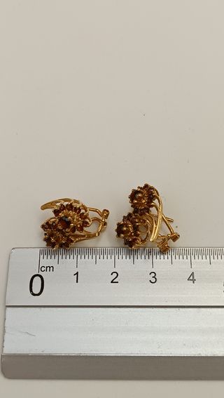 Pendientes de oro de 18kt.