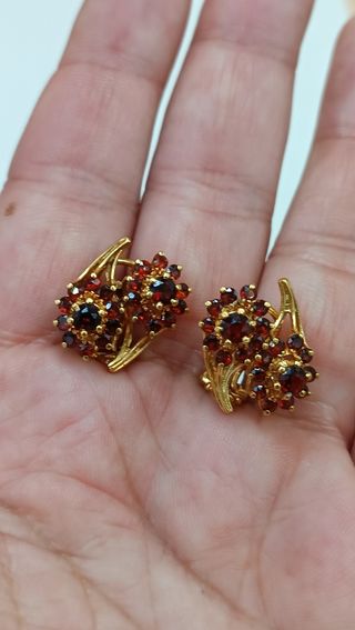 Pendientes de oro de 18kt.