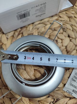 Lote 5 unidades luces ojo de buey.