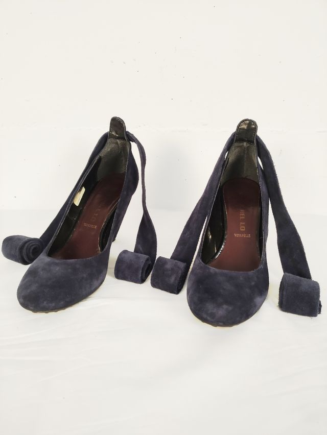 Scarpe Décolleté pelle scamosciata