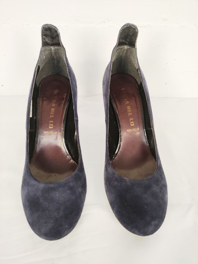 Scarpe Décolleté pelle scamosciata