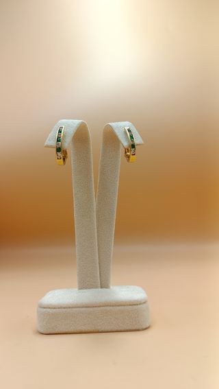 Pendientes de oro de 18kt.
