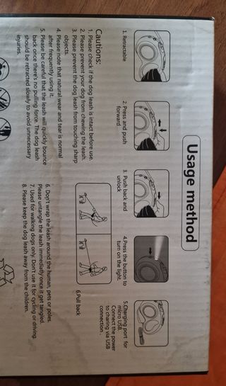 Guinzaglio cani retrattile 