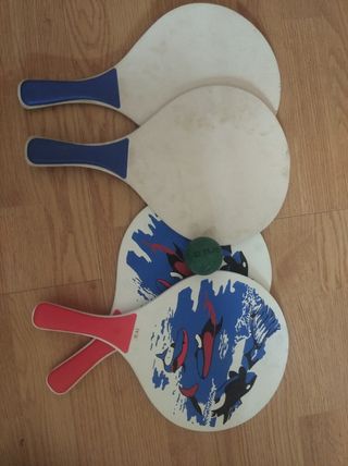 Raquetas de playa 