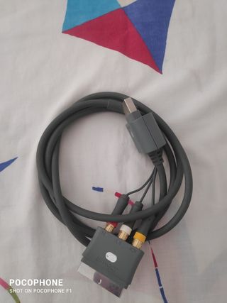 Cable Xbox 360.AV.video