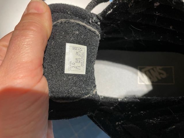 Zapatillas vans dorado talla 34