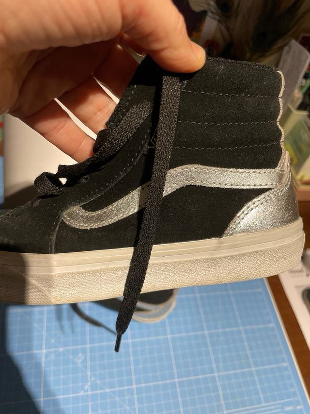 Zapatillas vans dorado talla 34