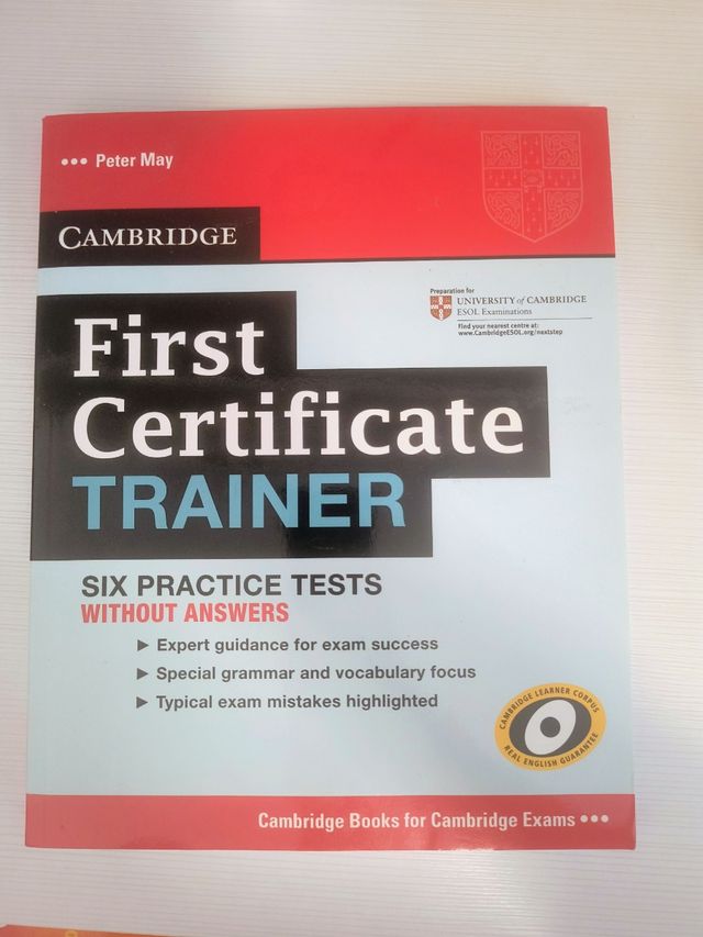 First Certificate Trainer Six Practice Tests without answers (Authored Practice Tests)