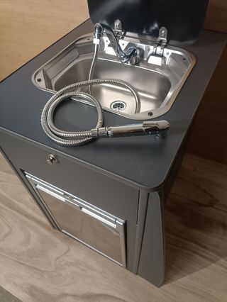 Mueble fregadero nevera Camper 