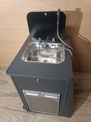 Mueble fregadero nevera Camper 