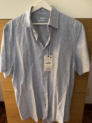 Camisa manga corta Zara talla L