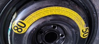 Rueda repuesto galleta 