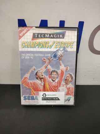 Sega Máster System Champions Of Europe