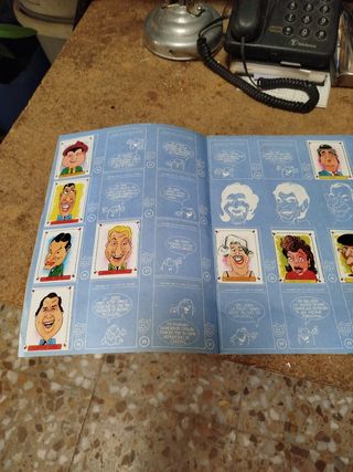 Album cromos Caricaturas 22