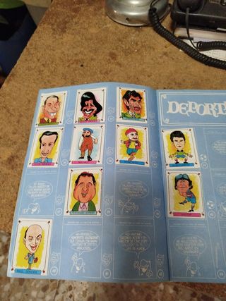 Album cromos Caricaturas 22