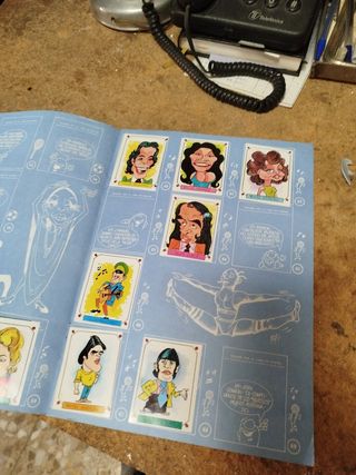Album cromos Caricaturas 22