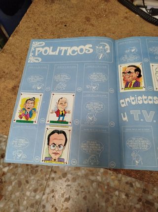 Album cromos Caricaturas 22