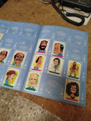 Album cromos Caricaturas 22