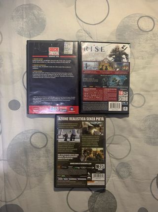 Lotto 3 giochi PC