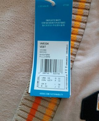 Chaleco Adidas