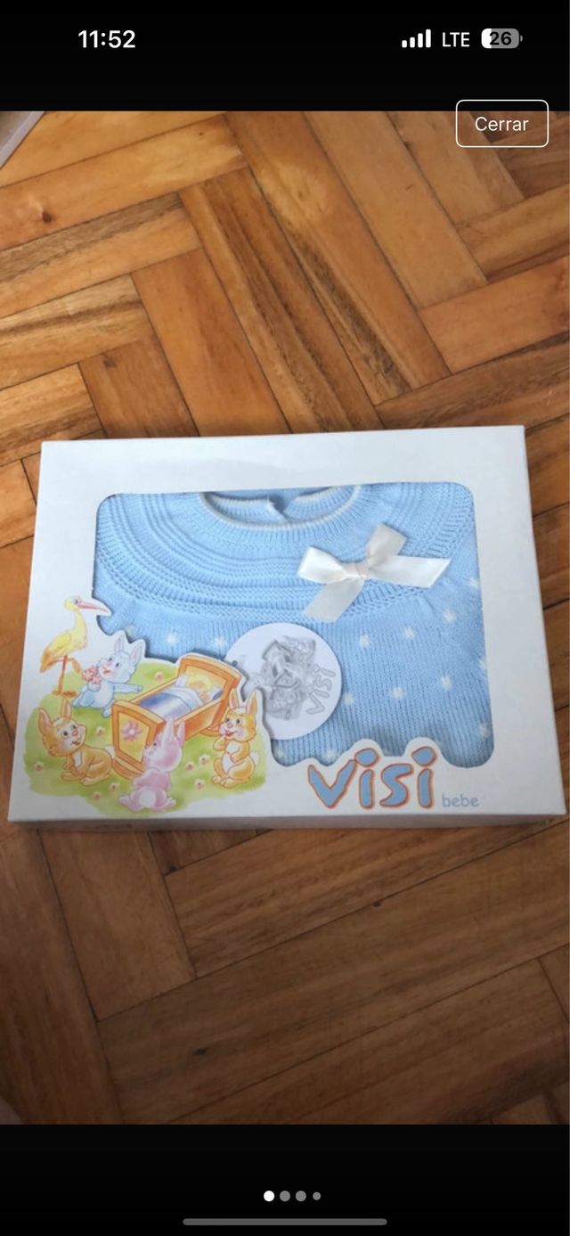 Conjunto bebé 3 meses perlé