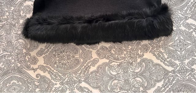 Bufanda de piel de conejo