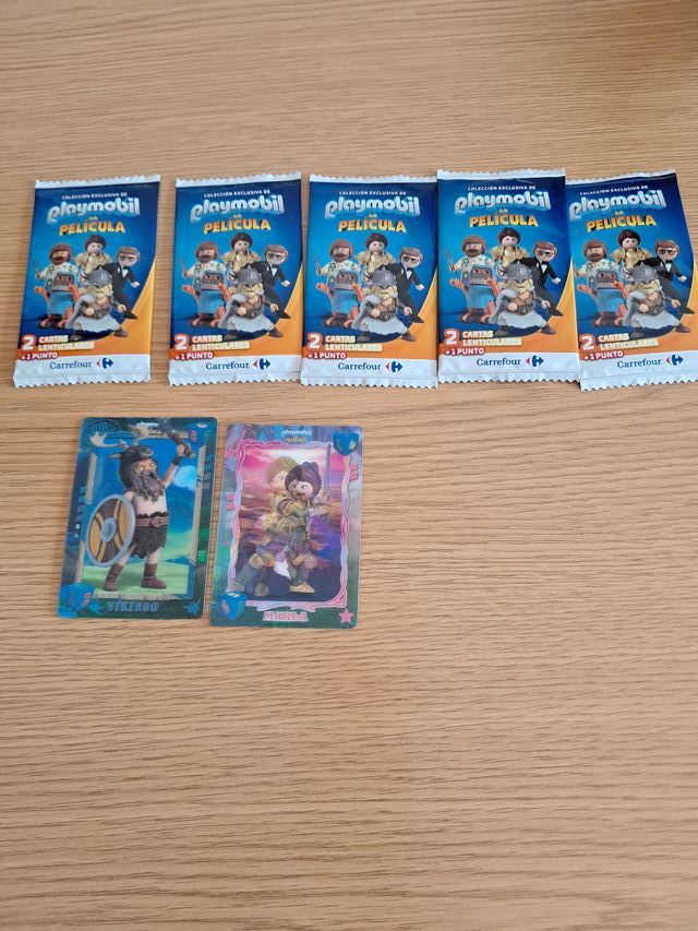Sobres de Cromos de PLAYMOBIL, LA PELÍCULA