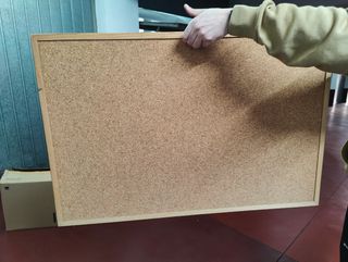 Pizarra con potro más corcho