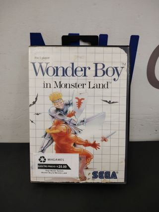 Sega Máster System Wonder Boy In Monster Land