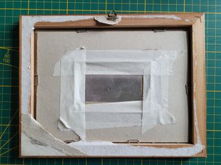 Quadretto placcato oro Torino Superga