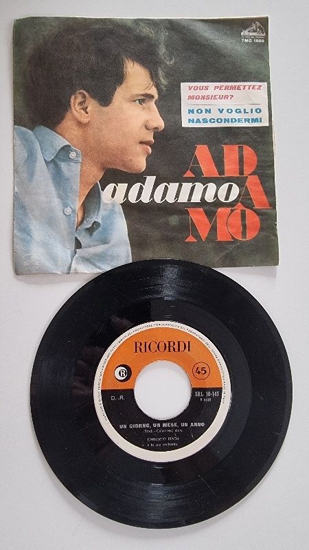 Adamo vinile vynil 45 giri RPM - ottimo