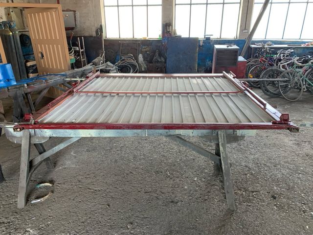 Porton basculante cochera