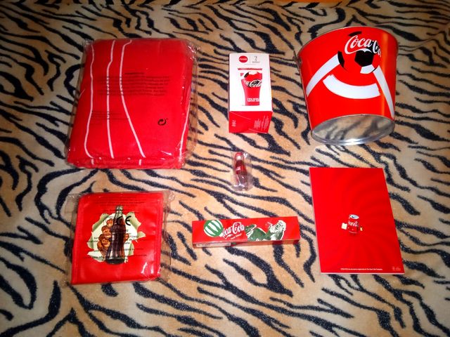 LOTE PRODUCTOS COCA-COLA VINTAGE 