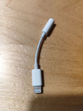 Adaptador de conector auriculares Apple