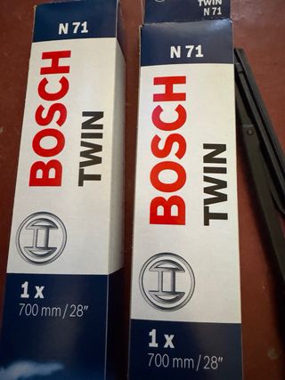 Lote Escobillas limpiaparabrisas Bosch N71 camion