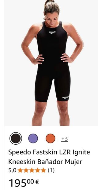 Speedo Fastskin LZR Ignite Kneeskin Bañador Mujer
