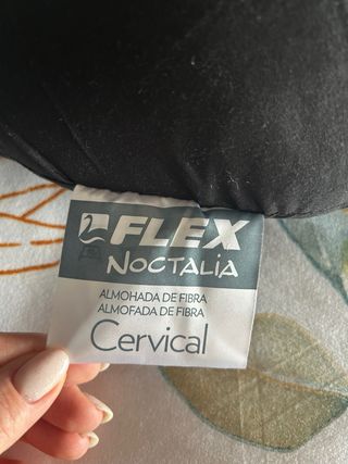 Almohada cervical de fibra