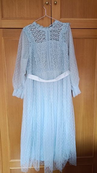 Vestido tul midi 2XL