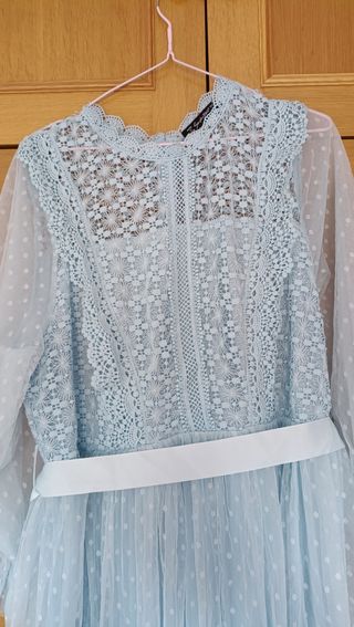 Vestido tul midi 2XL