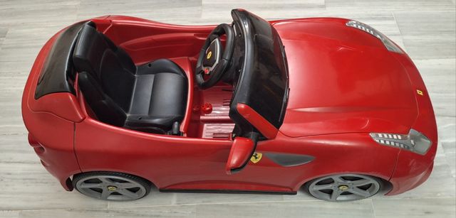 Coche de bateria Ferrari Sin mando
