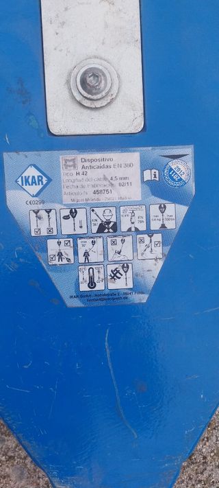 Dispositivo anticaidas