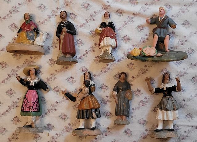 Figuras de belen Olot y Castells