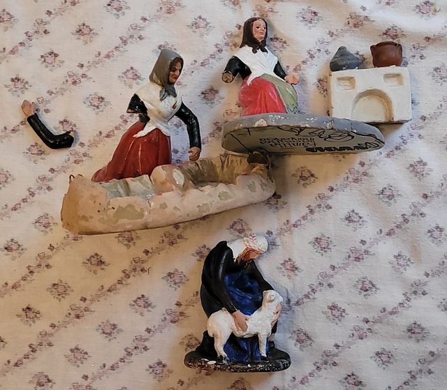 Figuras de belen Olot y Castells