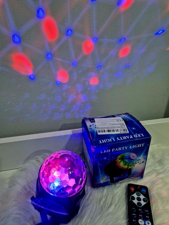 Bola de luz led RGB 