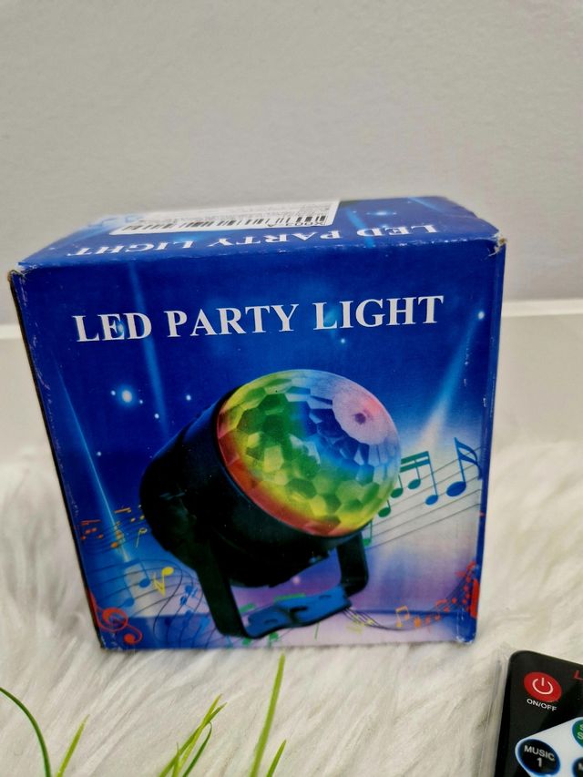 Bola de luz led RGB 