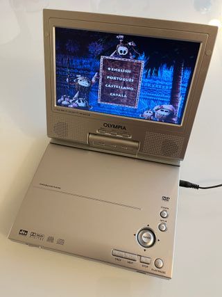 Lector DVD portátil marca OLYMPIA